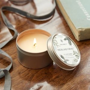 Thymes Highland Frost Candle Tin - 2.5oz NEW